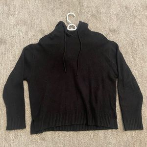 Black Sweater Hoodie